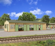 Vollmer 45641 - H0 - Kfz-Werkstatt - Polyplate Bausatz